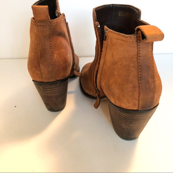 Cole Haan Chesney leather bootie in cognac - Picture 6 of 8